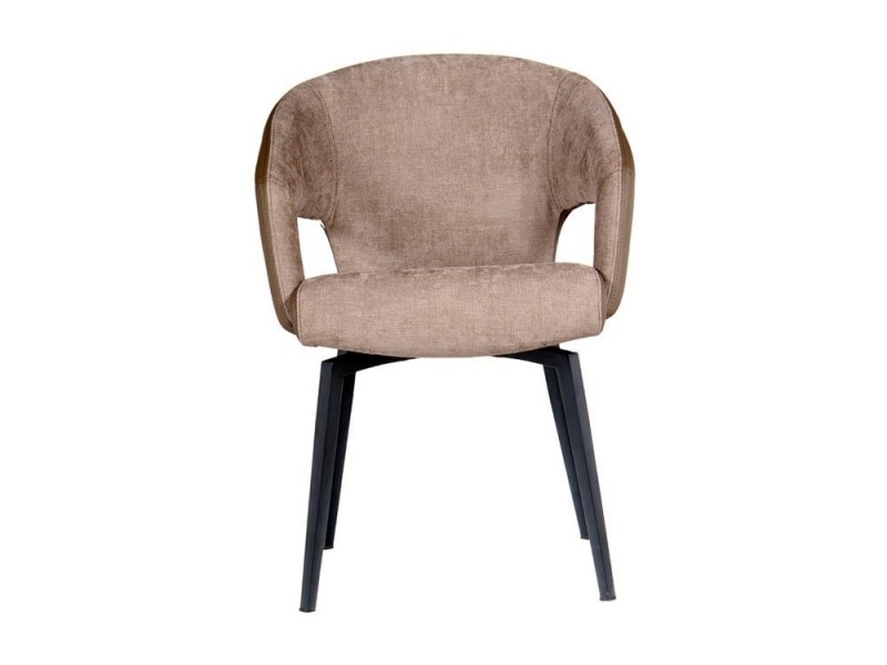 Chaise pivotante bi-matière MISTRAL 