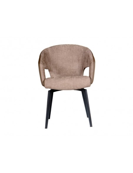 Chaise pivotante bi-matière MISTRAL 