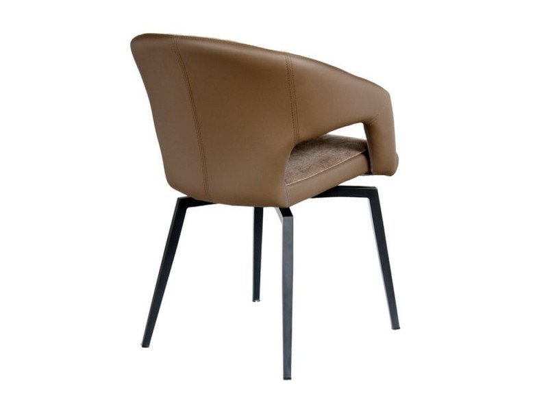 Chaise pivotante bi-matière MISTRAL 