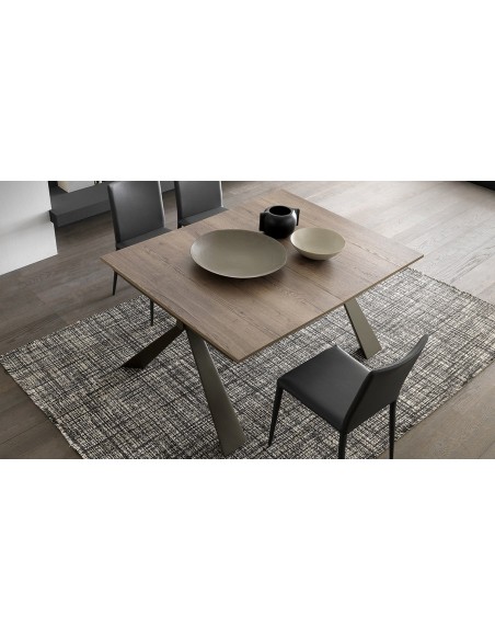 LIVA - Console extensible 5 allonges de 50cm 