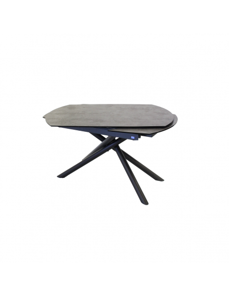 STAN - Table de séjour 2 allonges de 30 cm 