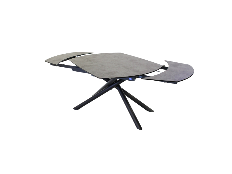 STAN - Table de séjour 2 allonges de 30 cm 